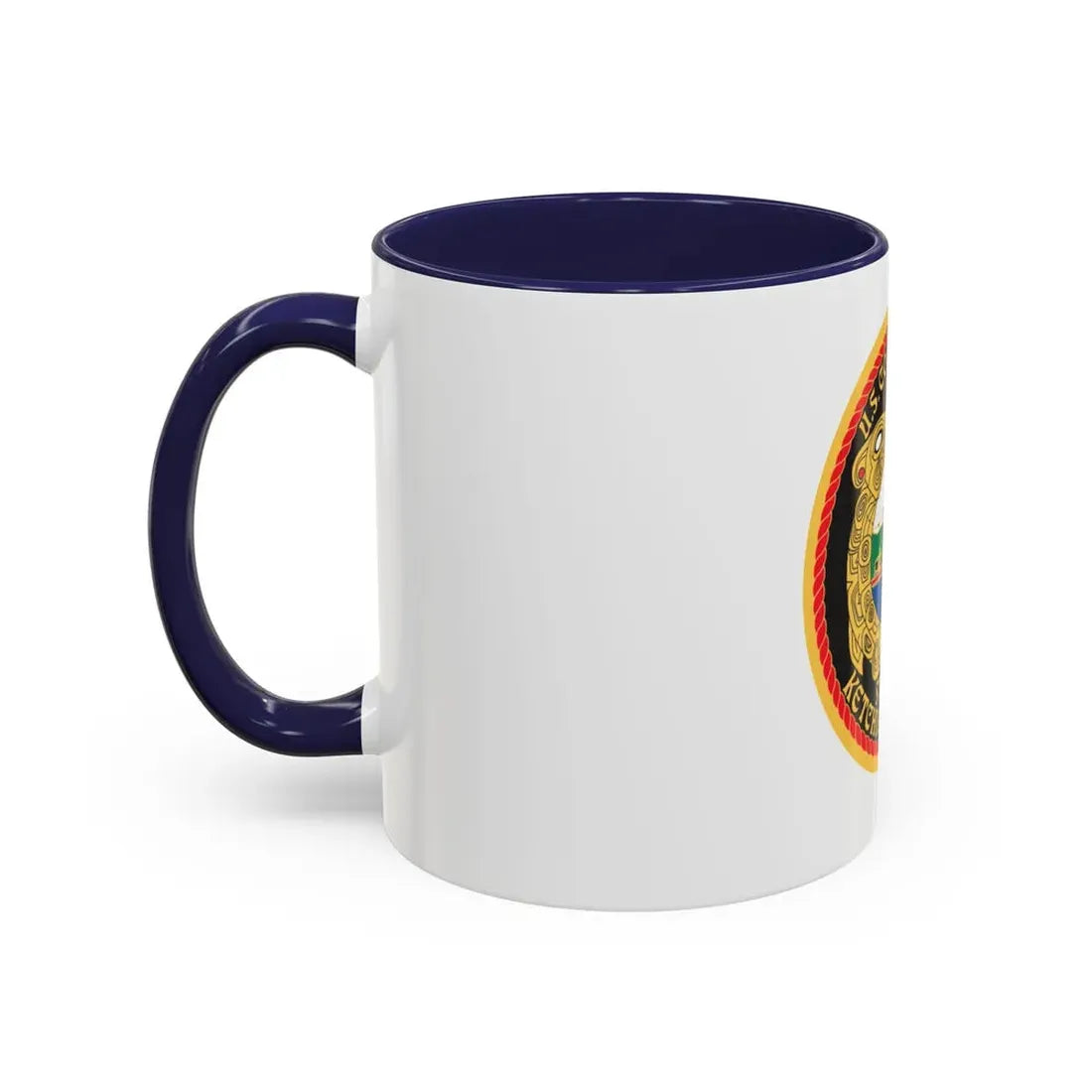 USCGS Ketchikan (U.S. Coast Guard) Accent Coffee Mug - Go Mug Yourself