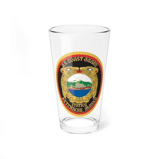 USCGS Ketchikan (U.S. Coast Guard) Pint Glass 16oz 16oz - Go Mug Yourself
