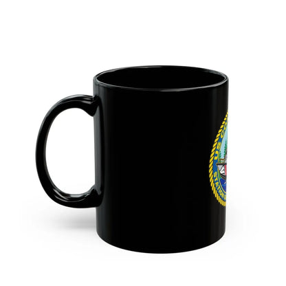 USCGS Quillayute River (U.S. Coast Guard) Black Coffee Mug-Go Mug Yourself