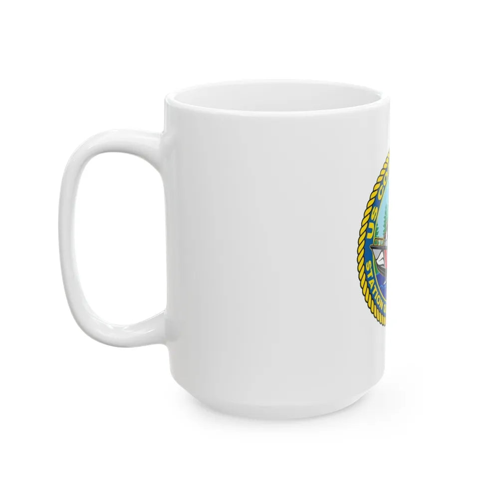 USCGS Quillayute River (U.S. Coast Guard) White Coffee Mug-Go Mug Yourself