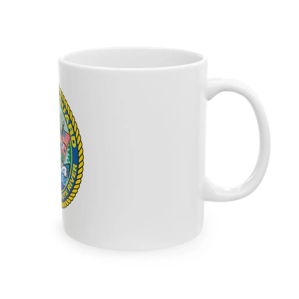 USCGS Quillayute River (U.S. Coast Guard) White Coffee Mug-Go Mug Yourself