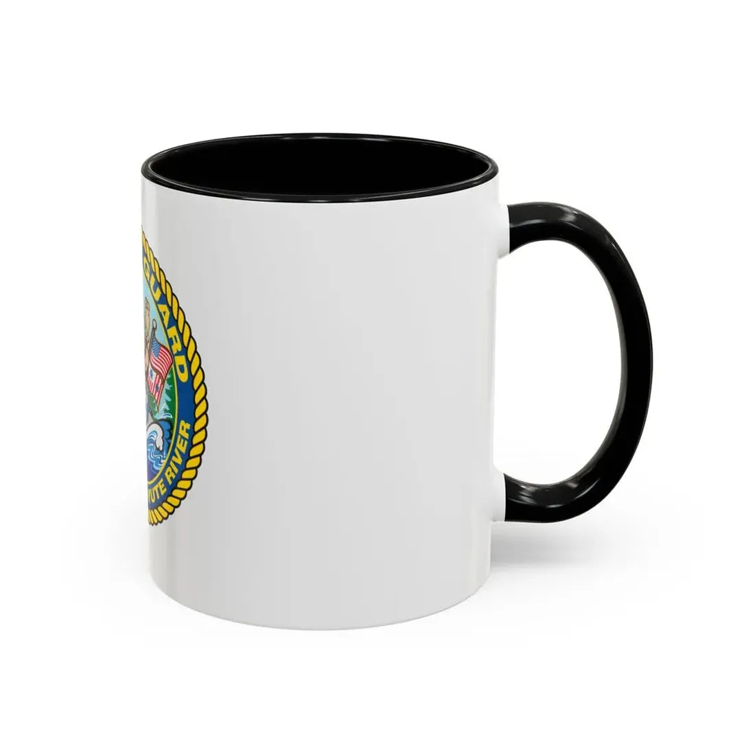 USCGS Quillayute River (U.S. Coast Guard) Accent Coffee Mug - Go Mug Yourself