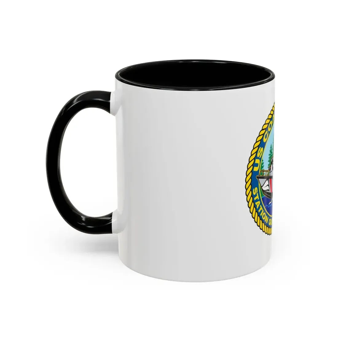 USCGS Quillayute River (U.S. Coast Guard) Accent Coffee Mug - Go Mug Yourself