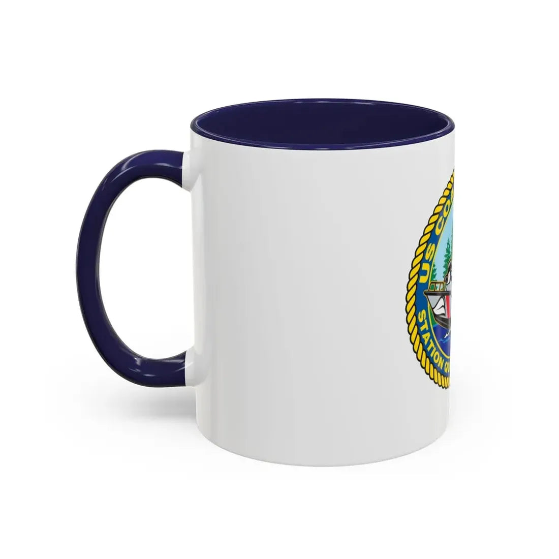 USCGS Quillayute River (U.S. Coast Guard) Accent Coffee Mug - Go Mug Yourself