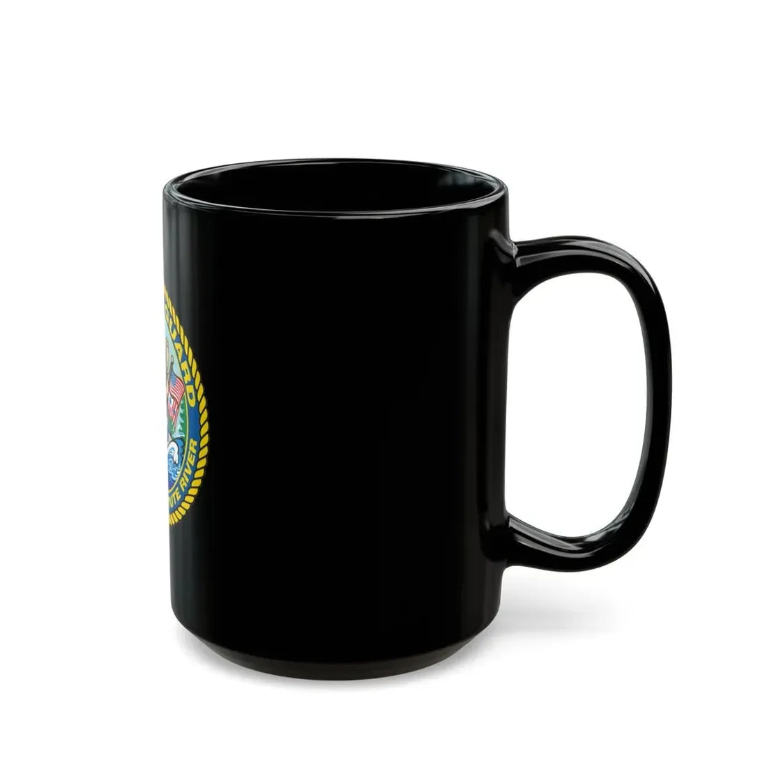 USCGS Quillayute River (U.S. Coast Guard) Black Coffee Mug - Go Mug Yourself