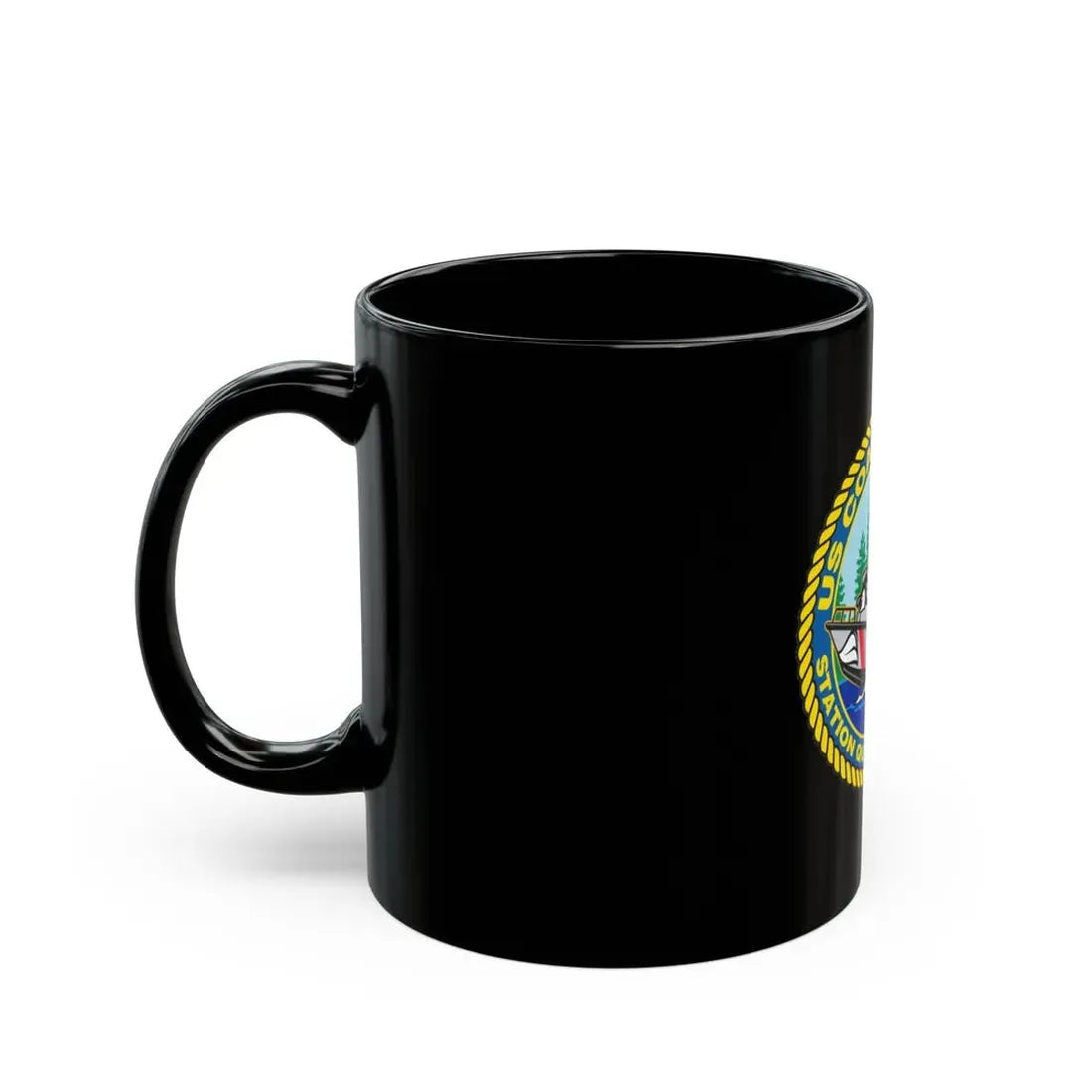 USCGS Quillayute River (U.S. Coast Guard) Black Coffee Mug - Go Mug Yourself