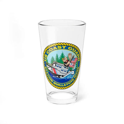 USCGS Quillayute River (U.S. Coast Guard) Pint Glass 16oz 16oz - Go Mug Yourself