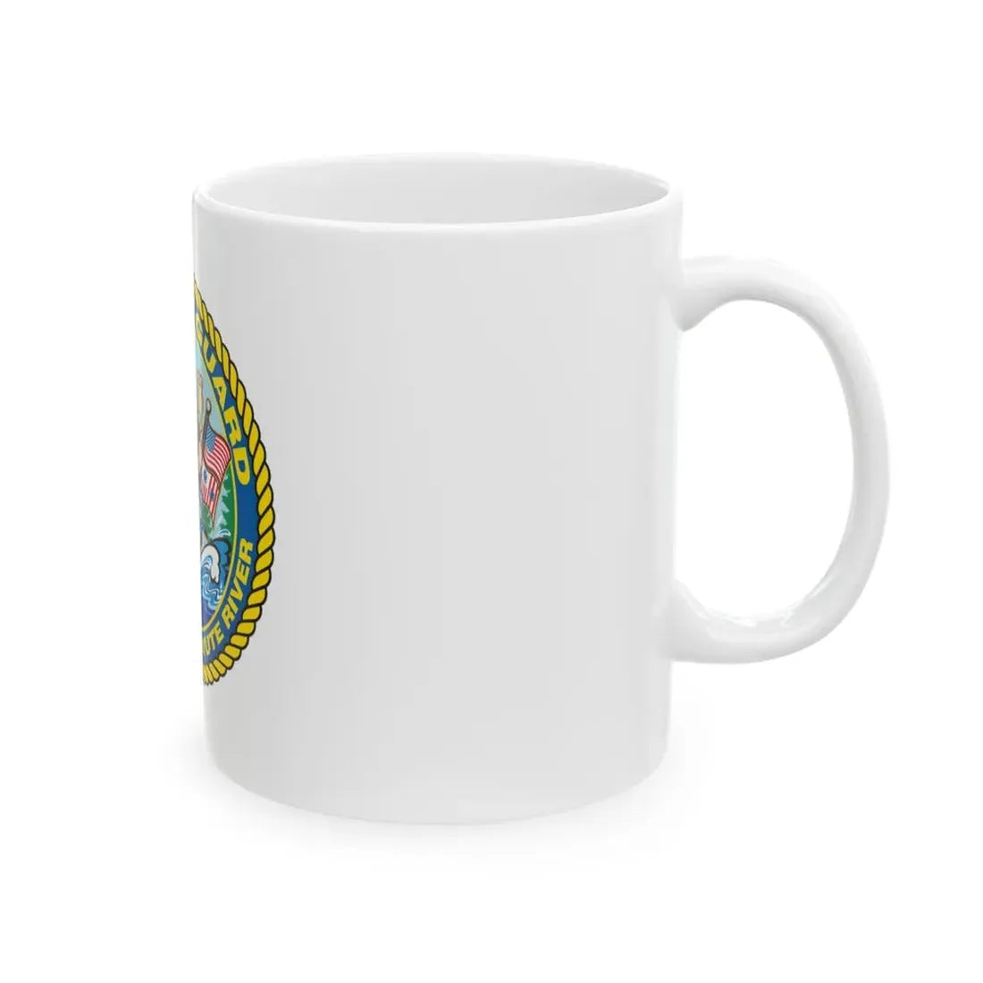 USCGS Quillayute River (U.S. Coast Guard) White Coffee Mug - Go Mug Yourself