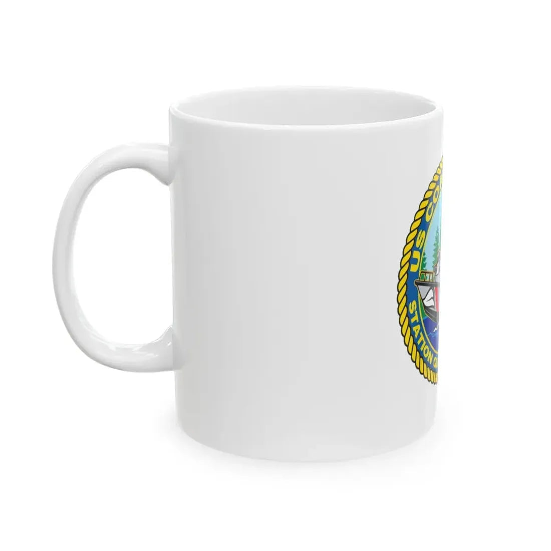 USCGS Quillayute River (U.S. Coast Guard) White Coffee Mug - Go Mug Yourself