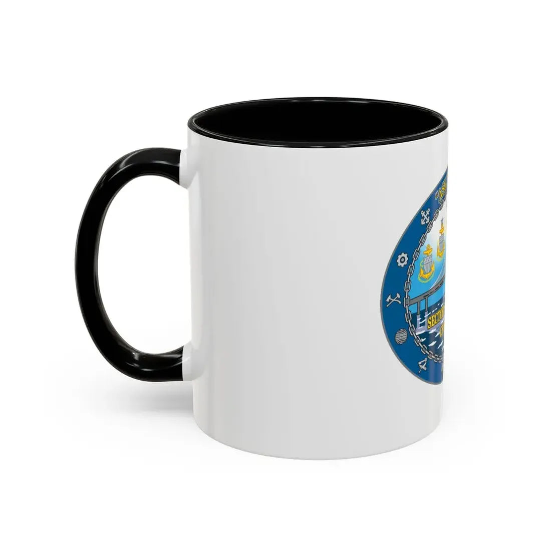 USCGS San Francisco Ask The Chief (U.S. Coast Guard) Accent Coffee Mug - Go Mug Yourself