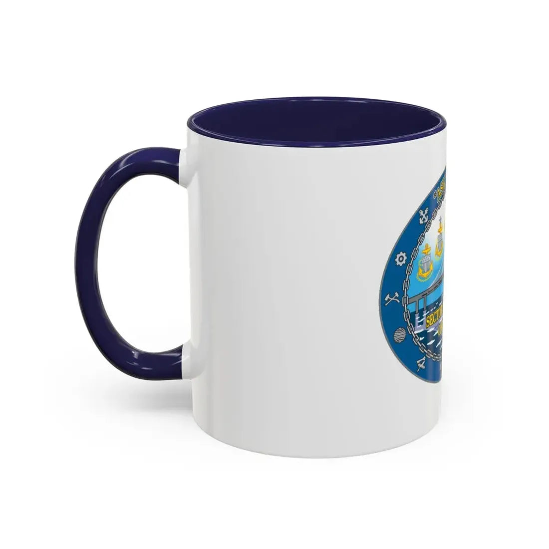 USCGS San Francisco Ask The Chief (U.S. Coast Guard) Accent Coffee Mug - Go Mug Yourself
