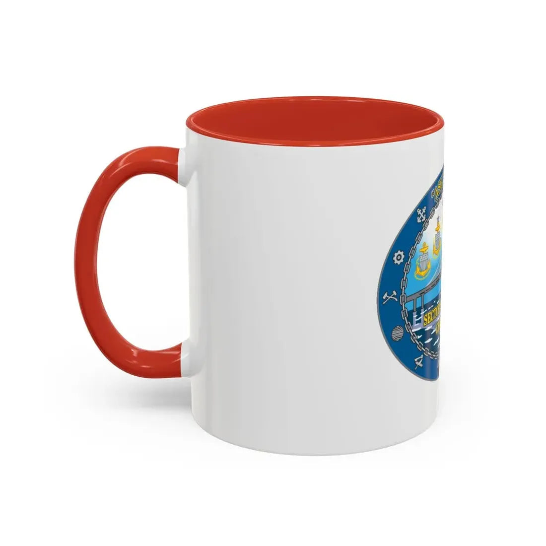 USCGS San Francisco Ask The Chief (U.S. Coast Guard) Accent Coffee Mug - Go Mug Yourself