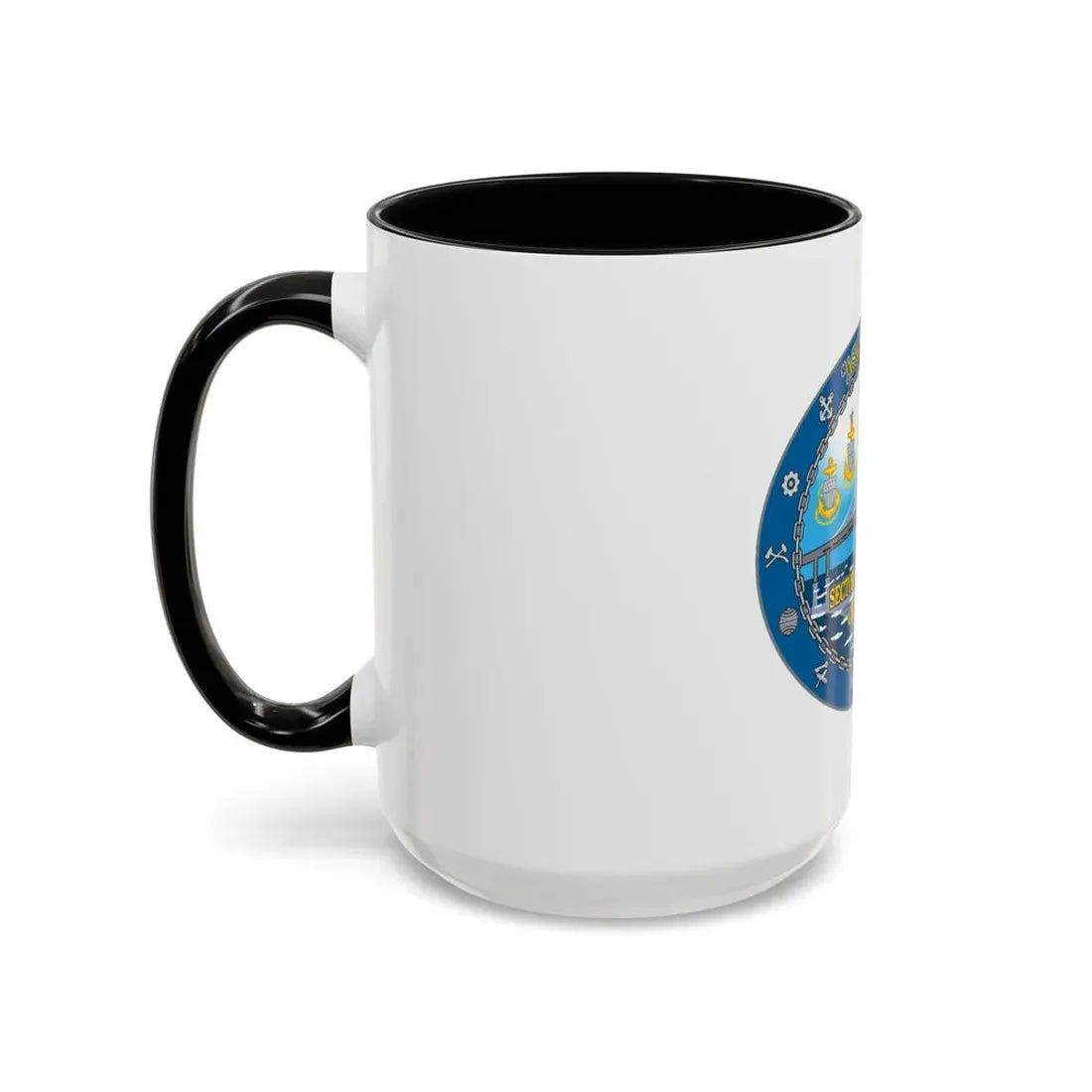 USCGS San Francisco Ask The Chief (U.S. Coast Guard) Accent Coffee Mug - Go Mug Yourself