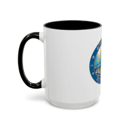USCGS San Francisco Ask The Chief (U.S. Coast Guard) Accent Coffee Mug - Go Mug Yourself