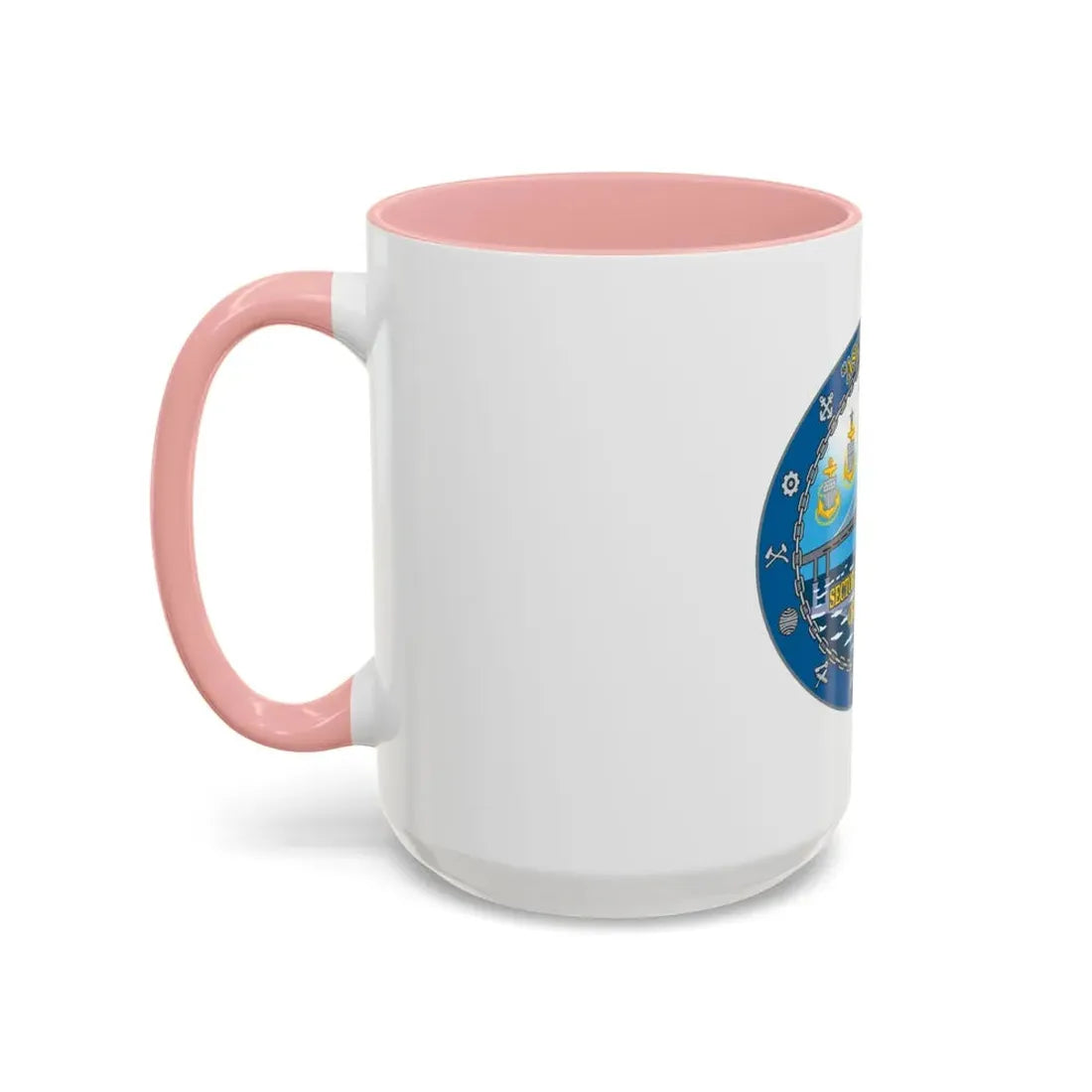USCGS San Francisco Ask The Chief (U.S. Coast Guard) Accent Coffee Mug - Go Mug Yourself