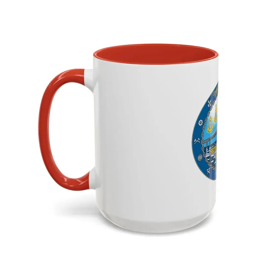 USCGS San Francisco Ask The Chief (U.S. Coast Guard) Accent Coffee Mug - Go Mug Yourself