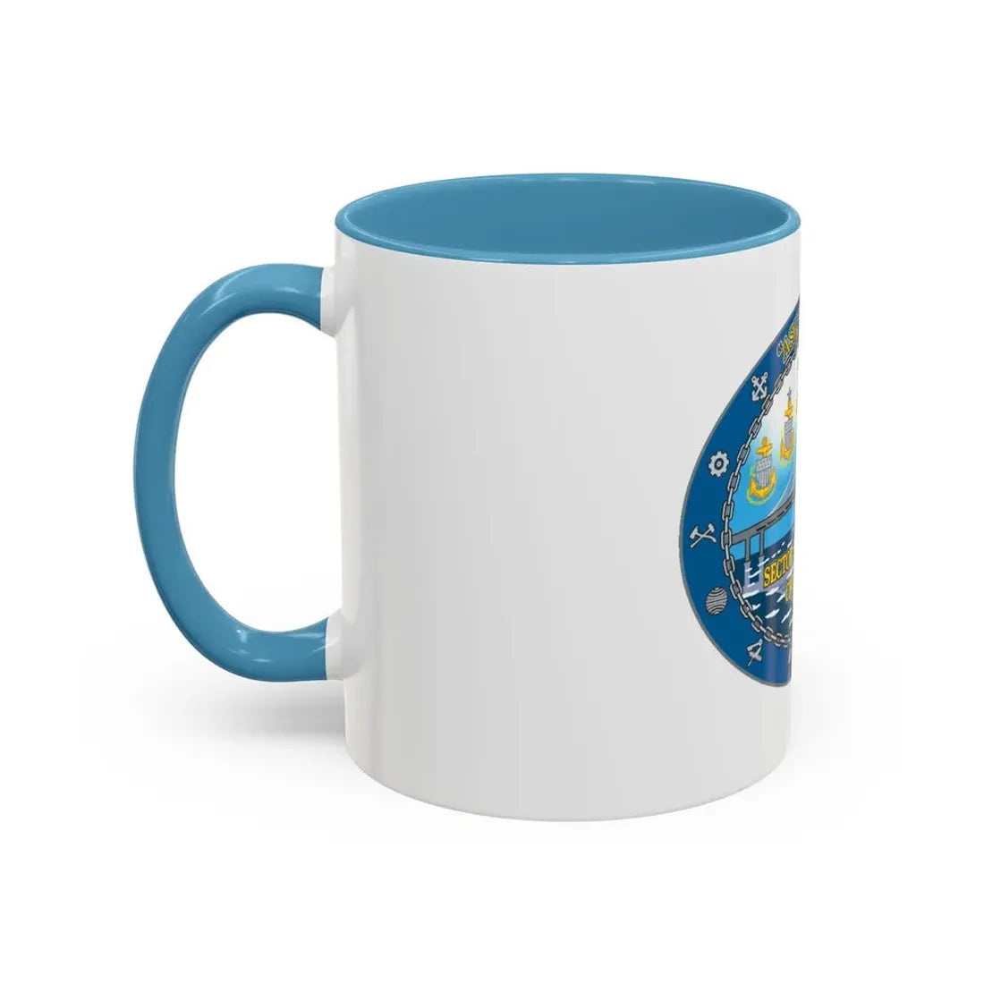 USCGS San Francisco Ask The Chief (U.S. Coast Guard) Accent Coffee Mug - Go Mug Yourself