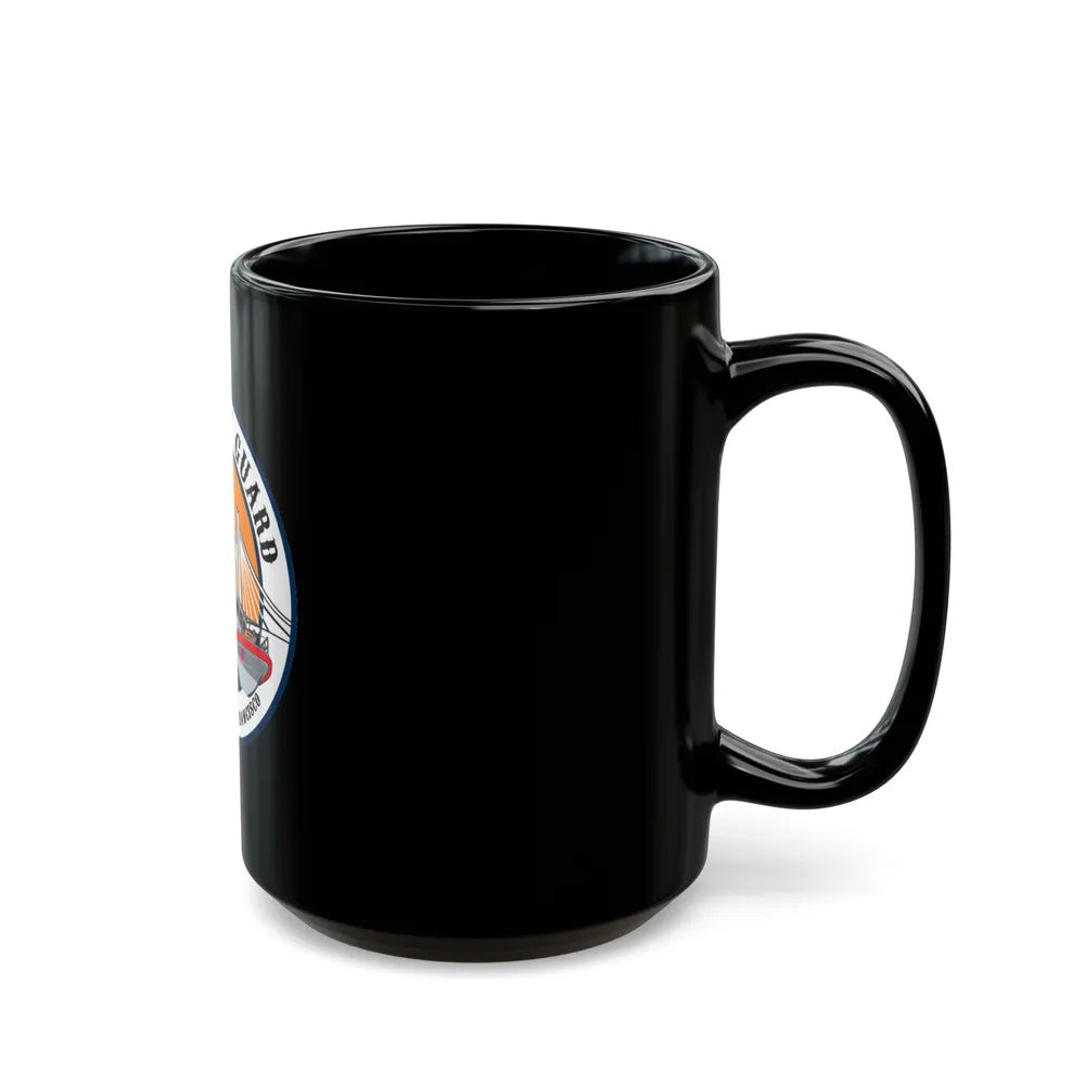 USCGS San Francisco Station (U.S. Coast Guard) Black Coffee Mug-Go Mug Yourself