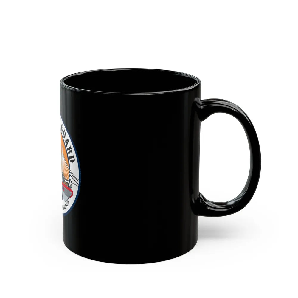 USCGS San Francisco Station (U.S. Coast Guard) Black Coffee Mug-Go Mug Yourself