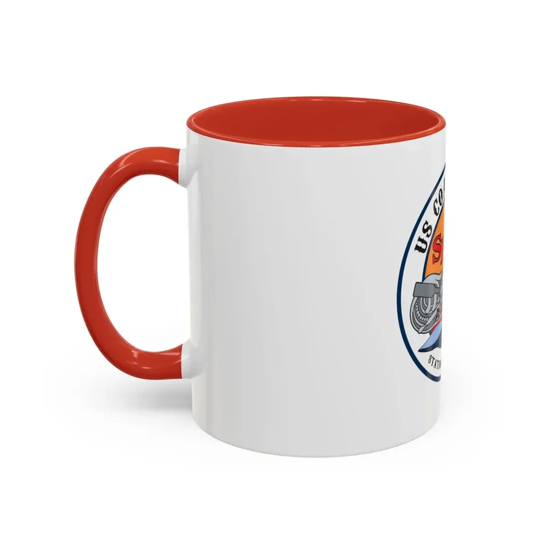 USCGS San Francisco Station (U.S. Coast Guard) Accent Coffee Mug - Go Mug Yourself