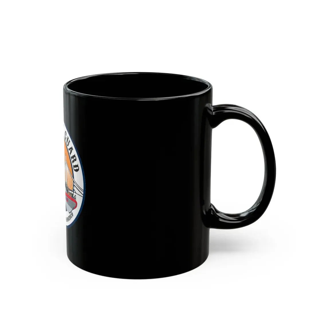USCGS San Francisco Station (U.S. Coast Guard) Black Coffee Mug - Go Mug Yourself