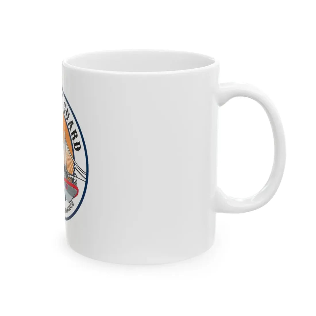 USCGS San Francisco Station (U.S. Coast Guard) White Coffee Mug - Go Mug Yourself