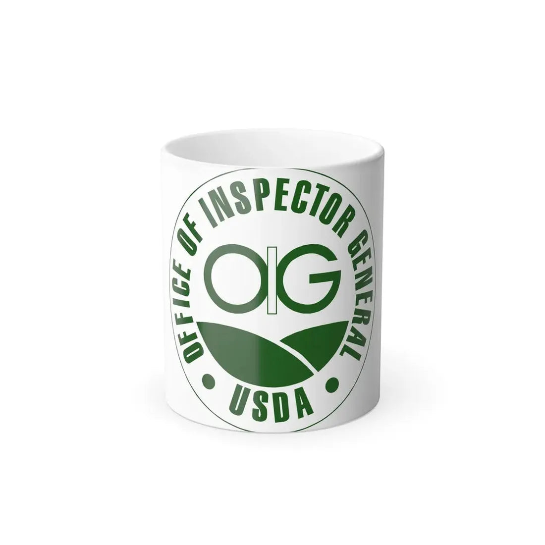 USDA Office Of Inspector General - Color Changing Coffee Mug 11oz - Go Mug Yourself