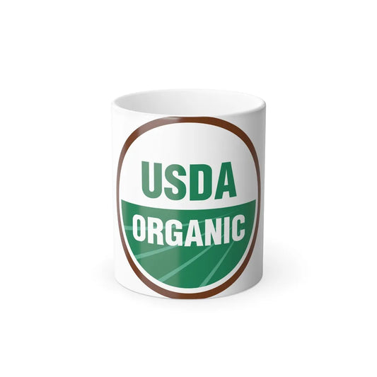 USDA Organic - Color Changing Mug 11oz-11oz-Go Mug Yourself