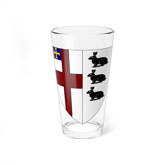 Ushaw College Durham (England) (Coat of Arms) Pint Glass 16oz 16oz - Go Mug Yourself