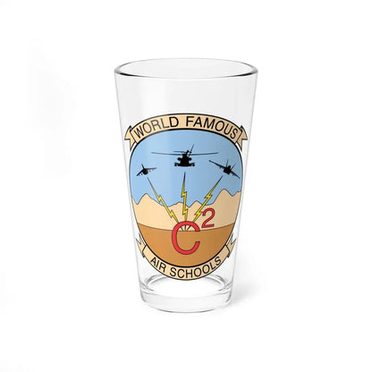USMC Air Schools (USMC) Pint Glass 16oz 16oz - Go Mug Yourself