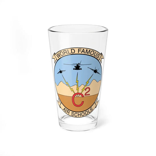 USMC Air Schools (USMC) Pint Glass 16oz 16oz - Go Mug Yourself