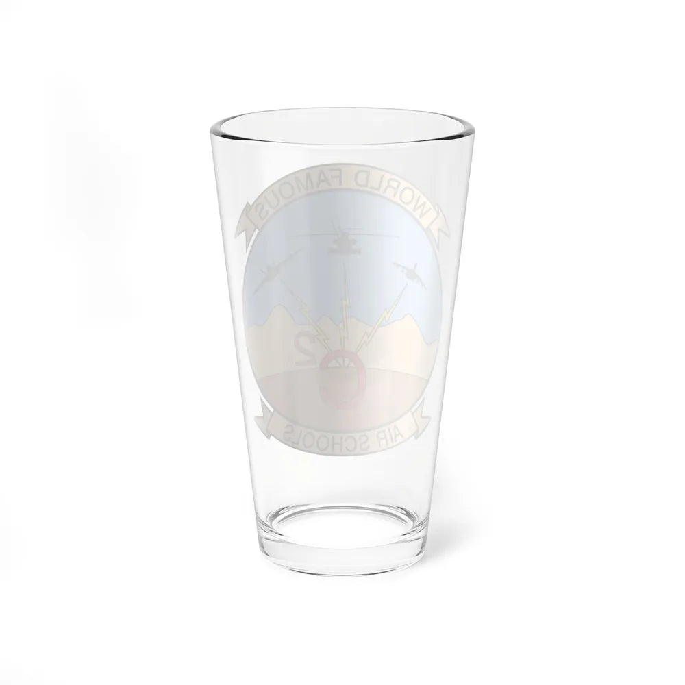 USMC Air Schools (USMC) Pint Glass 16oz-Go Mug Yourself