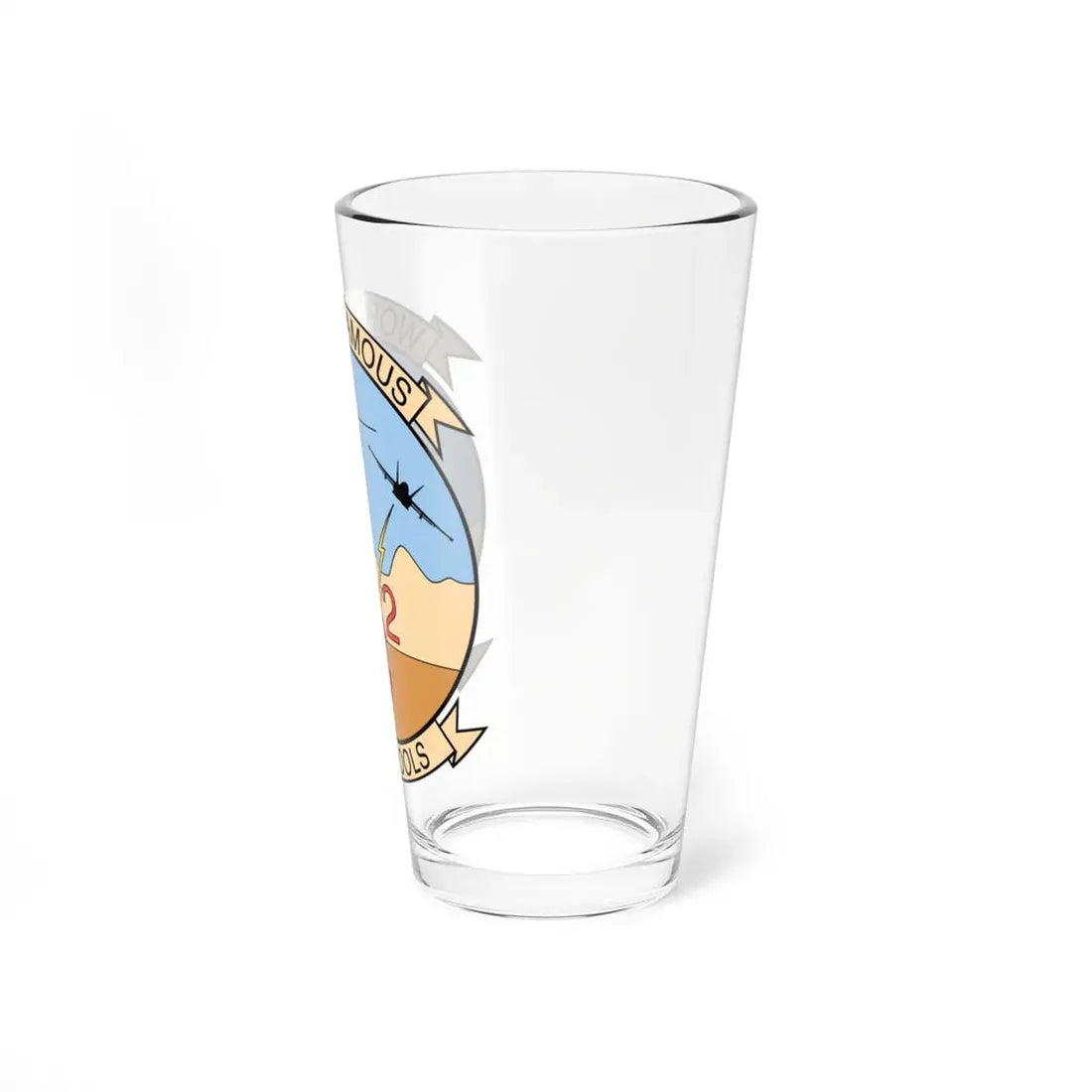 USMC Air Schools (USMC) Pint Glass 16oz - Go Mug Yourself