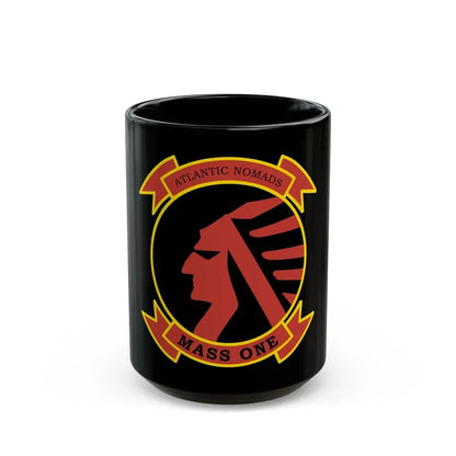 USMC Atlantic Nomads Mass One (USMC) Black Coffee Mug 15oz - Go Mug Yourself