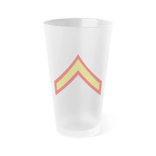 USMC E2 (USMC) Frosted Pint Glass 16oz Default Title - Go Mug Yourself