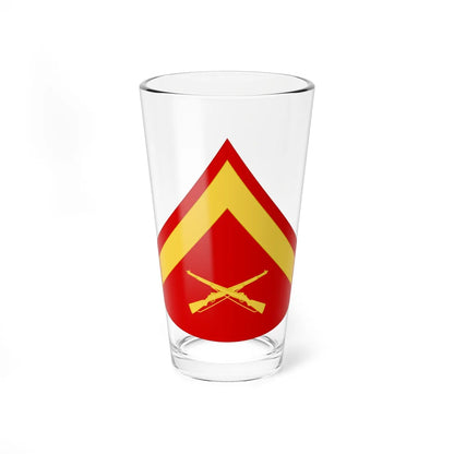 USMC E3 (United States) (Military Rank) Pint Glass 16oz 16oz - Go Mug Yourself