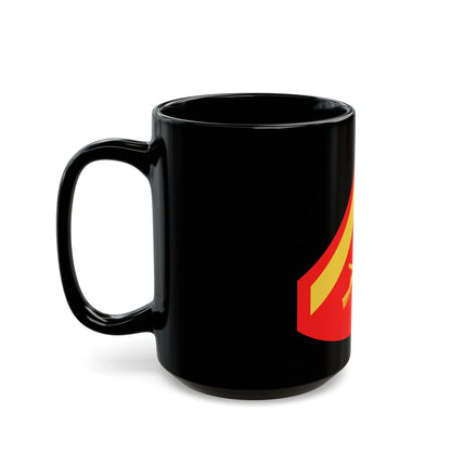 USMC E3 (USMC) Black Coffee Mug-Go Mug Yourself