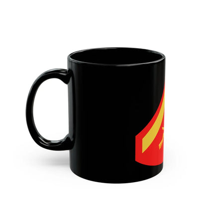 USMC E3 (USMC) Black Coffee Mug-Go Mug Yourself