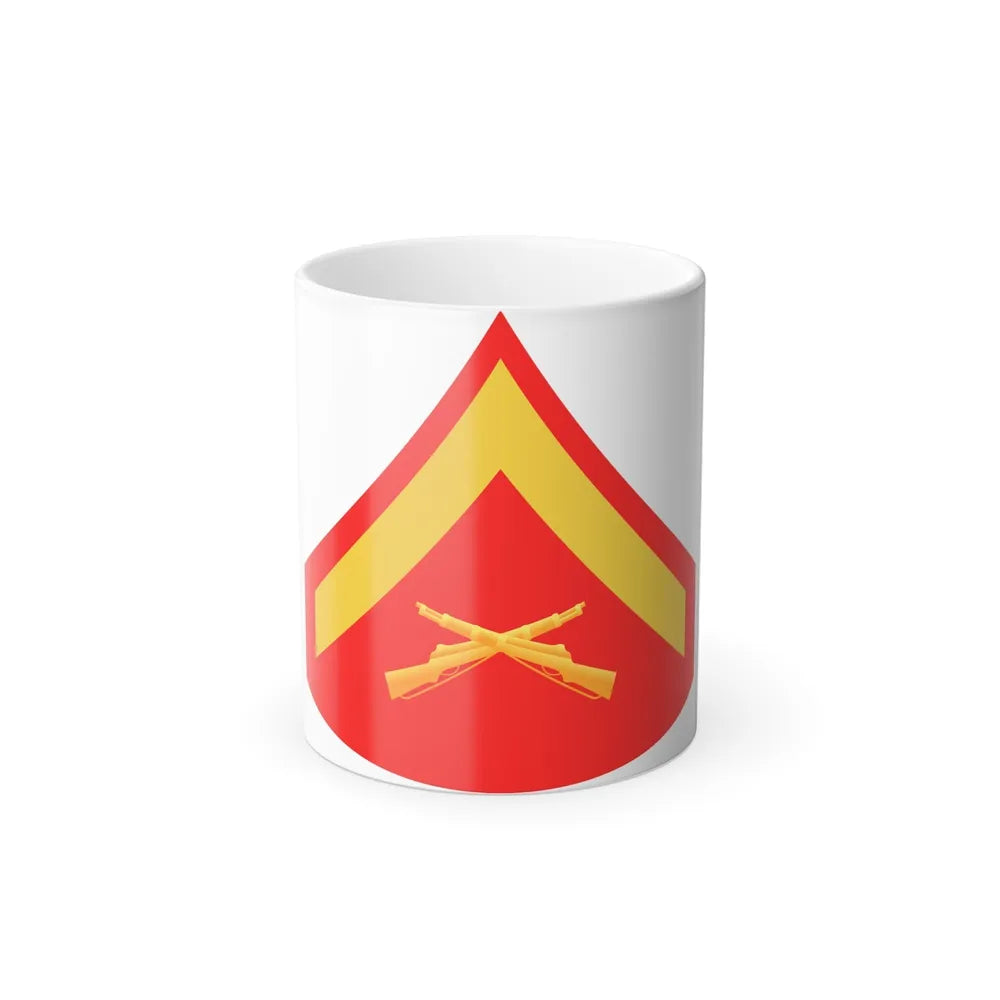 USMC E3 (USMC) Color Changing Mug 11oz-11oz-Go Mug Yourself