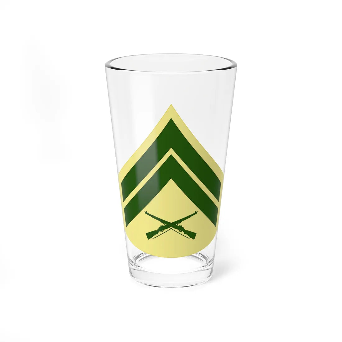 USMC E4 Class C (United States) (Military Rank) Pint Glass 16oz 16oz - Go Mug Yourself