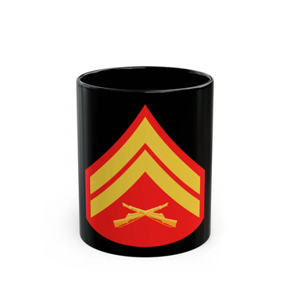 USMC E4 (USMC) Black Coffee Mug-11oz-Go Mug Yourself