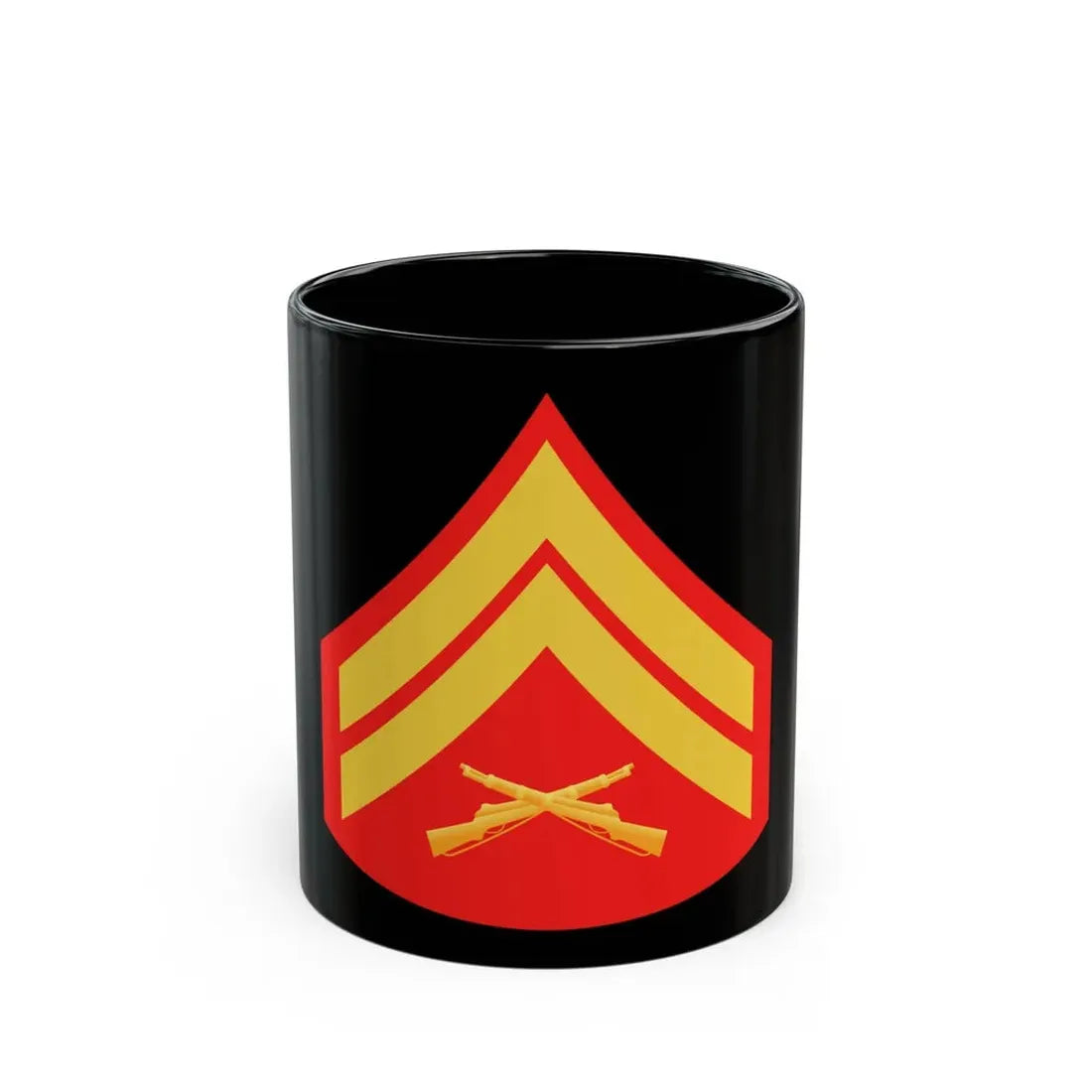 USMC E4 (USMC) Black Coffee Mug 11oz - Go Mug Yourself
