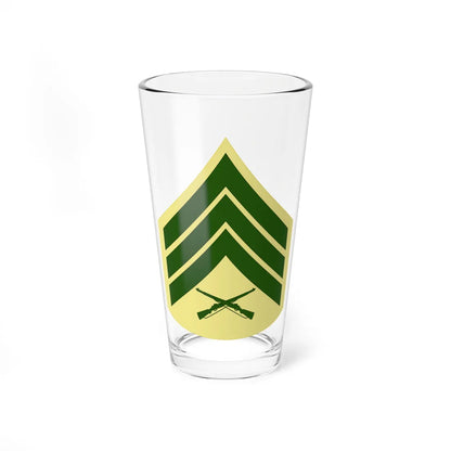 USMC E5 Class C (United States) (Military Rank) Pint Glass 16oz 16oz - Go Mug Yourself