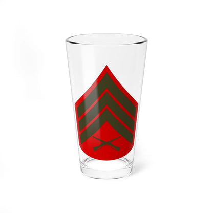 USMC E5 Service (United States) (Military Rank) Pint Glass 16oz 16oz - Go Mug Yourself