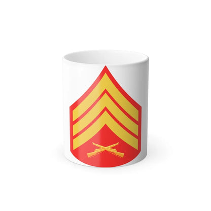 USMC E5 (USMC) Color Changing Mug 11oz-11oz-Go Mug Yourself