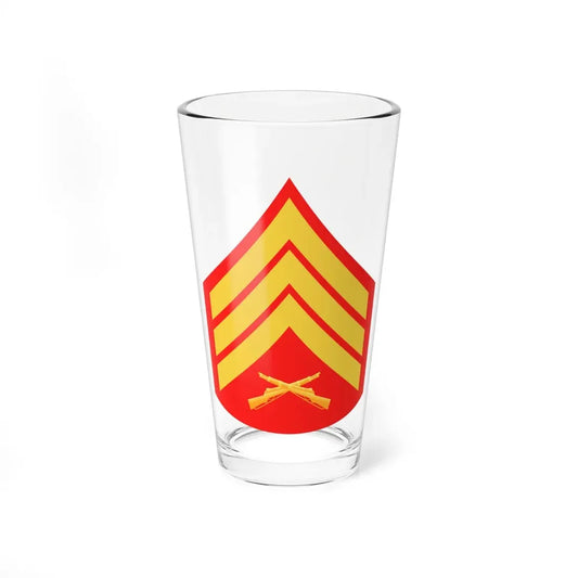 USMC E5 (USMC) Pint Glass 16oz 16oz - Go Mug Yourself