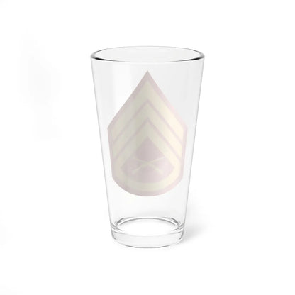 USMC E6 (United States) (Military Rank) Pint Glass 16oz - Go Mug Yourself