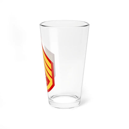 USMC E6 (United States) (Military Rank) Pint Glass 16oz - Go Mug Yourself