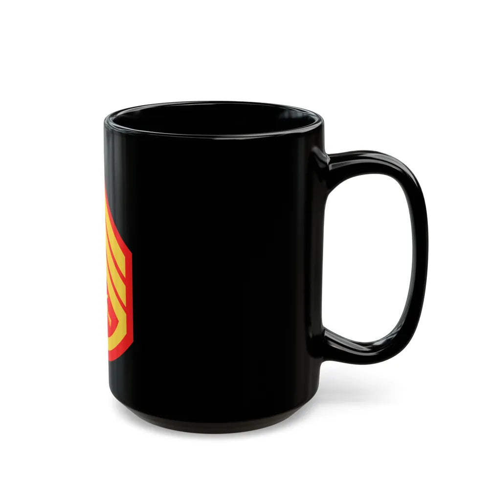 USMC E6 (USMC) Black Coffee Mug-Go Mug Yourself