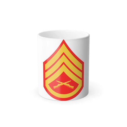 USMC E6 (USMC) Color Changing Mug 11oz-11oz-Go Mug Yourself